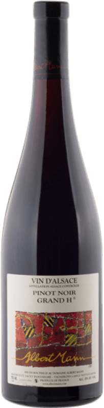 Бесплатная доставка | Красное вино Albert Mann Grand H Grand Cru Hengst A.O.C. Alsace Эльзас Франция Pinot Black 75 cl