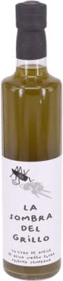 Envio grátis | Azeite de Oliva Cobardes y Gallinas. La Sombra del Grillo AOVE Virgem Extra Espanha Garrafa Medium 50 cl