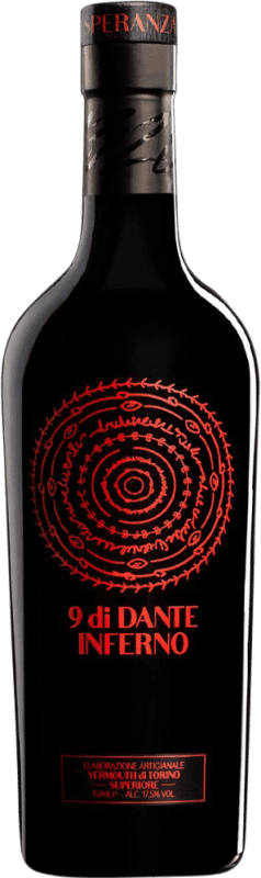 Envio grátis | Vermute 9diDANTE Inferno Rosso Itália Dolcetto, Cortese 75 cl