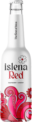 Getränke und Mixer 24 Einheiten Box Isleña Red Drittel-Liter-Flasche 33 cl