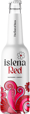 Free Shipping | 24 units box Soft Drinks & Mixers Isleña Red Spain One-Third Bottle 33 cl