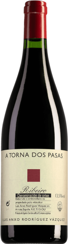 Envio grátis | Vinho tinto Luis Anxo A Torna Dos Pasas Escolma D.O. Ribeiro Espanha Caíño Preto, Brancellao, Ferrol, Caíño Branco Garrafa Magnum 1,5 L