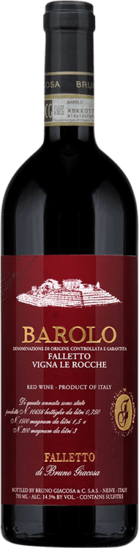 813,95 € | Vin rouge Bruno Giacosa Falletto Vigna Le Rocche Réserve D.O.C.G. Barolo Italie Nebbiolo 75 cl