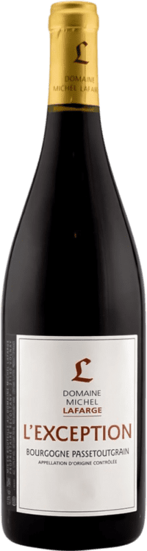 Free Shipping | Red wine Lafarge-Vial Passetoutgrain L'Exception A.O.C. Bourgogne France Pinot Black, Gamay 75 cl