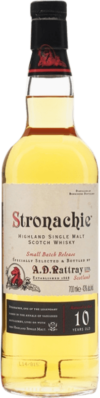 38,95 € | Whisky Single Malt AD Rattray. Stronachie Small Batch, Edizione Limitata Regno Unito 10 Anni 70 cl