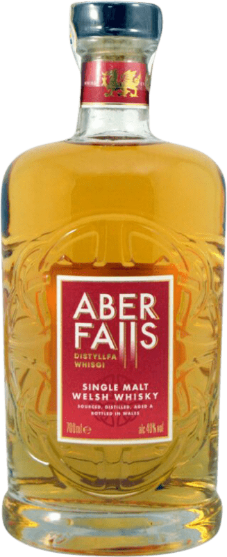 Spedizione Gratuita | Whisky Single Malt Aber Falls Welsh Regno Unito 70 cl