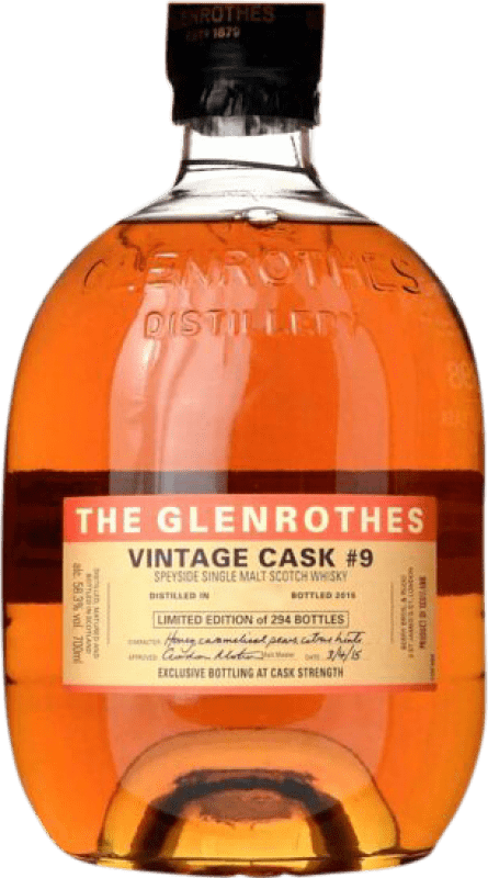 172,95 € Kostenloser Versand | Whiskey Single Malt Glenrothes Vintage Cask Nº 9 Distilled