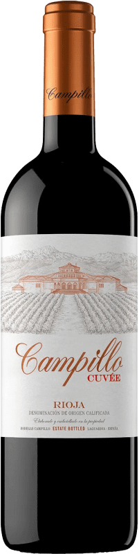 11,95 € | 赤ワイン Campillo Cuvée 高齢者 D.O.Ca. Rioja ラ・リオハ スペイン Tempranillo 75 cl