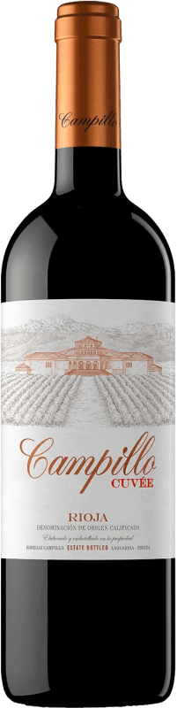 Бесплатная доставка | Красное вино Campillo Cuvée старения D.O.Ca. Rioja Ла-Риоха Испания Tempranillo 75 cl