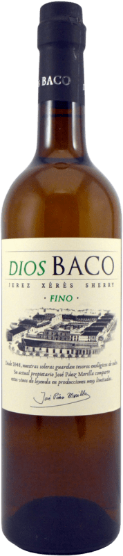 10,95 € | Крепленое вино Dios Baco Fino D.O. Jerez-Xérès-Sherry Андалусия Испания Palomino Fino 75 cl