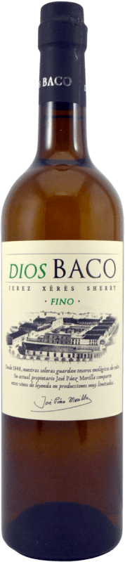 19,95 € Envio grátis | Vinho fortificado Dios Baco Fino D.O. Jerez-Xérès-Sherry