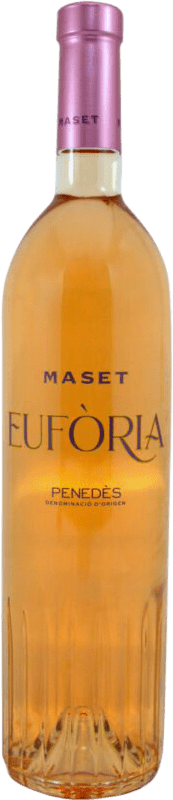 15,95 € | Rosé wine Maset Eufòria Rosado D.O. Penedès Catalonia Spain Pinot Black, Garnacha Roja 75 cl