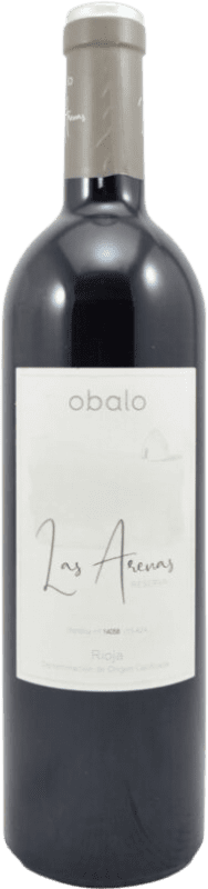 25,95 € Free Shipping | Red wine Obalo Las Arenas Reserve D.O.Ca. Rioja