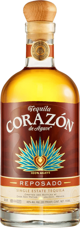 Envoi gratuit | Tequila Casa San Matías Corazón Reposado Mexique 70 cl Agave
