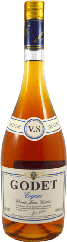 免费送货 | 科涅克白兰地 Godet VS Cuvée Jean Godet A.O.C. Cognac 法国 1 L