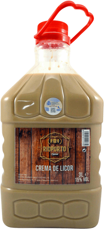 Free Shipping | Cream Liqueur Colina PR. Rioporto Spain Jerrycan 3 L