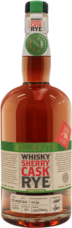 76,95 € Бесплатная доставка | Виски из одного солода Siderit Sherry Cask Rye