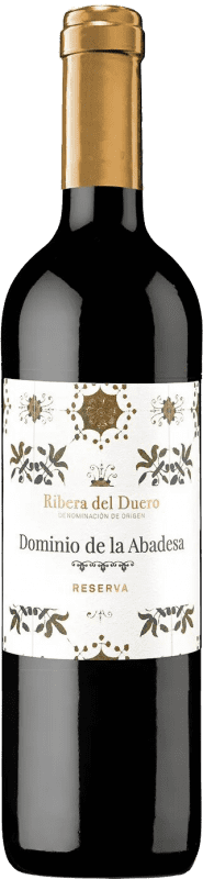 9,95 € | Vino tinto Dominio de la Abadesa Reserva D.O. Ribera del Duero Castilla y León España Tempranillo 75 cl