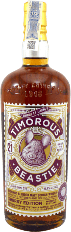 193,95 € 送料無料 | ブレンデッドウイスキー Douglas Laing's Timorous Beastie Sherry 限定版 21 年