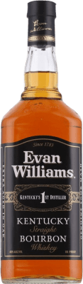 ウイスキー バーボン Marie Brizard Evan Williams Straight 1 L