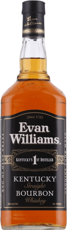 26,95 € | Виски Бурбон Marie Brizard Evan Williams Straight Соединенные Штаты 1 L