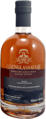 Whiskey Single Malt Glenglassaugh. Peated Virgin Oak Wood Finish 70 cl