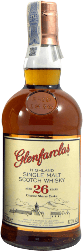 送料無料 | ウイスキーシングルモルト Glenfarclas Oloroso Sherry Cask イギリス 26 年 70 cl