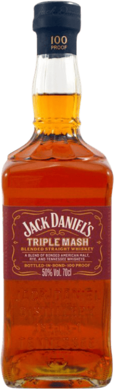 Spedizione Gratuita | Whisky Bourbon Jack Daniel's Triple Mash stati Uniti Bottiglia Medium 50 cl