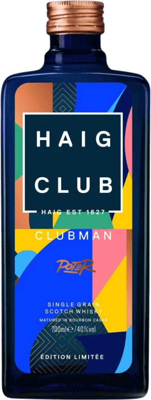 39,95 € | Whisky Single Malt John Haig & Co Club Clubman Poter Edition Limitée Reino Unido 70 cl