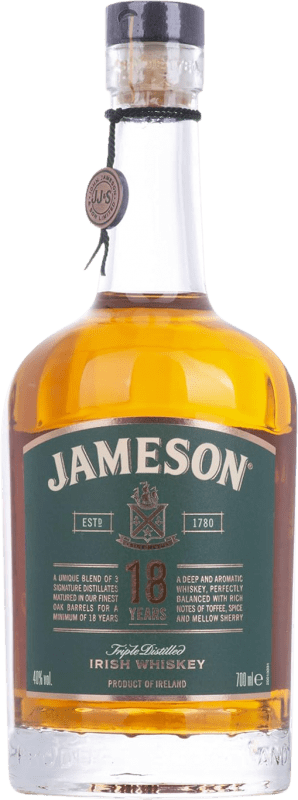 149,95 € | Whisky Blended Jameson Ireland 18 Years 70 cl