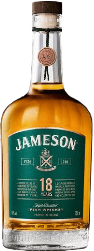178,95 € Envío gratis | Whisky Blended Jameson 18 Años