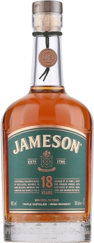 141,95 € | ウイスキーブレンド Jameson アイルランド 18 年 70 cl