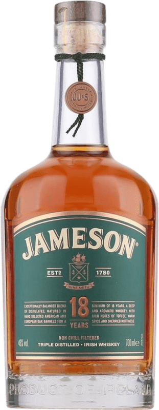 Free Shipping | Whisky Blended Jameson Ireland 18 Years 70 cl
