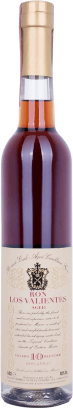 54,95 € Envío gratis | Ron Veracruz. Los Valientes Añejo 10 Años Botella Medium 50 cl
