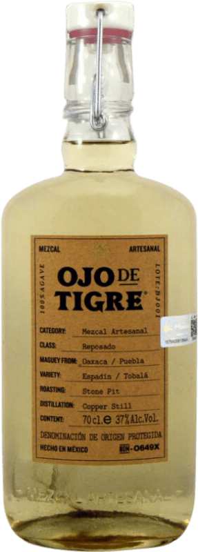 69,95 € Spedizione Gratuita | Mezcal Ojo de Tigre. Reposado