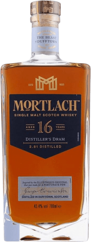 Envoi gratuit | Whisky Single Malt Mortlach Royaume-Uni 16 Ans 70 cl
