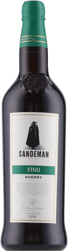 7,95 € | Крепленое вино Sandeman Porto Fino D.O. Jerez-Xérès-Sherry Андалусия Испания 75 cl