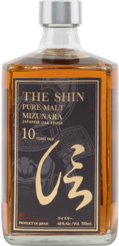 153,95 € Kostenloser Versand | Whiskey Single Malt Shinobu The Shin Mizunara Pure 10 Jahre