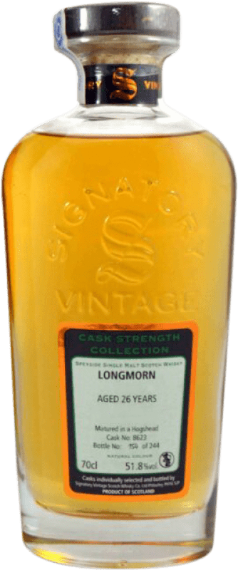 送料無料 | ウイスキーシングルモルト Signatory Vintage Cask Strength Collection at Longmorn イギリス 26 年 70 cl