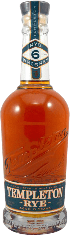 73,95 € Бесплатная доставка | Виски Бурбон Templeton Rye Strong 6 Лет