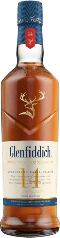 91,95 € Envoi gratuit | Single Malt Whisky Glenfiddich Our Bourbon Barrel 14 Ans