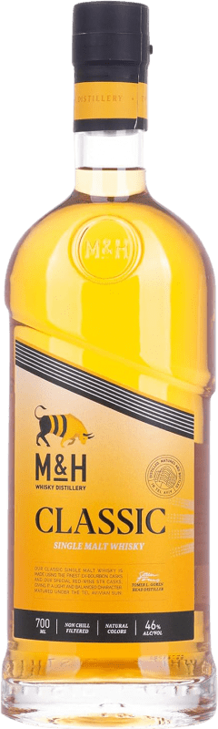 45,95 € | Whisky Single Malt M&H Classic Israel 70 cl