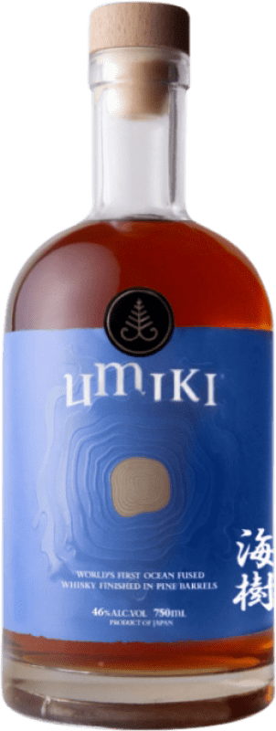Free Shipping | Whisky Blended Umiki. Ocean Fused Japan Medium Bottle 50 cl