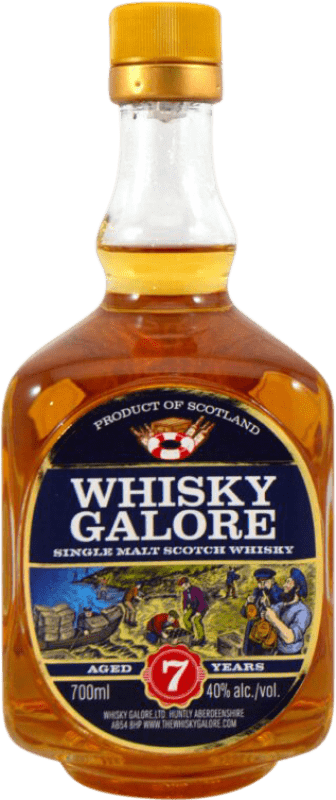39,95 € Envío gratis | Whisky Single Malt Galore 7 Años