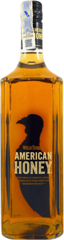 32,95 € | ウイスキー バーボン Wild Turkey American Honey アメリカ 1 L