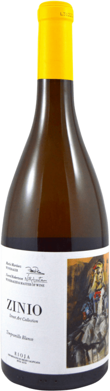 11,95 € | Vino blanco Patrocinio Zinio D.O.Ca. Rioja La Rioja España Tempranillo Blanco 75 cl