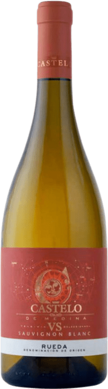 8,95 € | Белое вино Castelo de Medina Vendimia Seleccionada D.O. Rueda Кастилия-Леон Испания Sauvignon White 75 cl