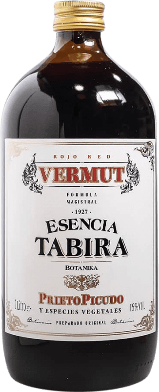 14,95 € | Vermouth Meoriga Esencia Tabira I.G.P. Vino de la Tierra de Castilla Castilla y León Spain Prieto Picudo Bottle 1 L