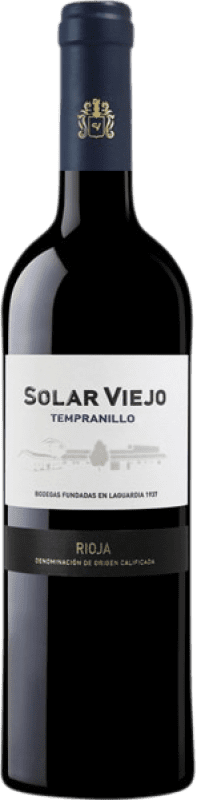 Free Shipping | Red wine Freixenet Solar Viejo Joven D.O.Ca. Rioja The Rioja Spain Tempranillo Bottle 75 cl