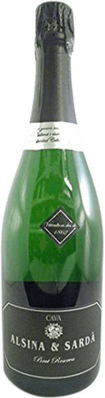 送料無料 | 白スパークリングワイン Alsina Sardà Brut D.O. Cava スペイン Macabeo, Xarel·lo, Parellada 75 cl